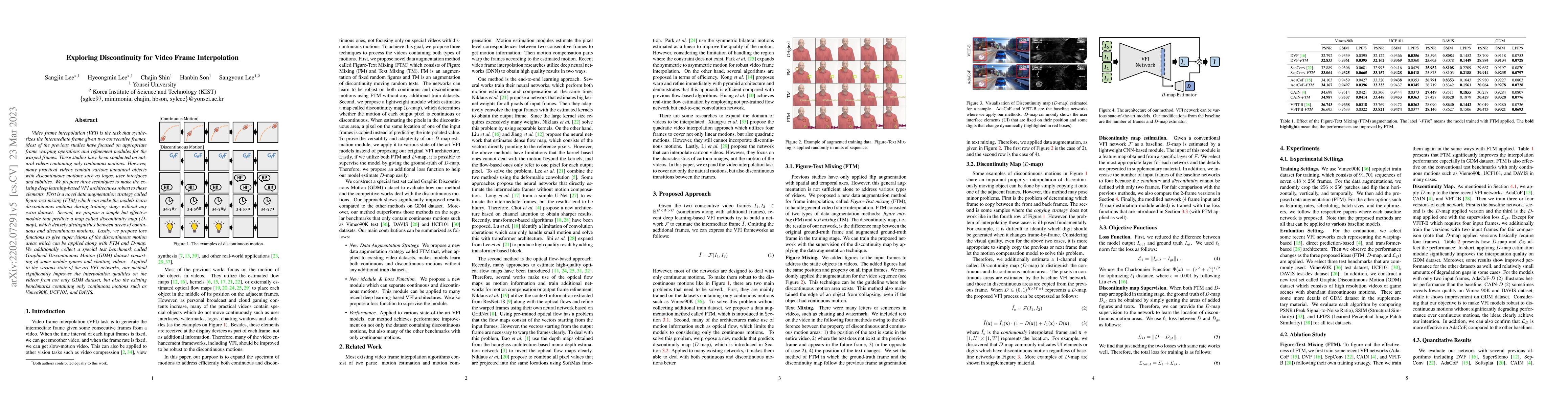 Thumbnail for Exploring Discontinuity for Video Frame Interpolation