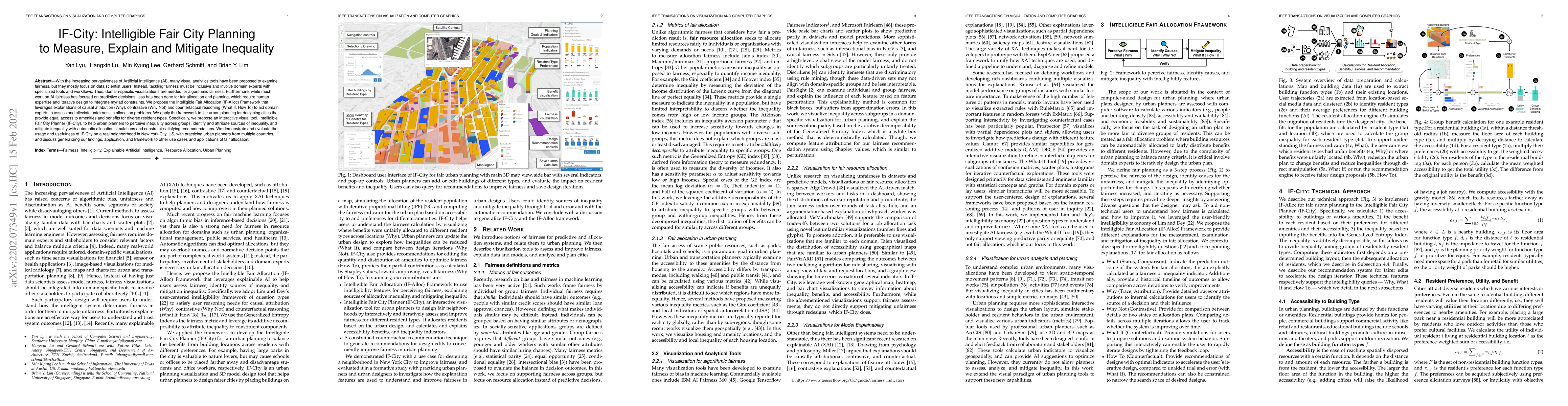 Thumbnail for IF-City: Intelligible Fair City Planning to Measure, Explain and
  Mitigate Inequality