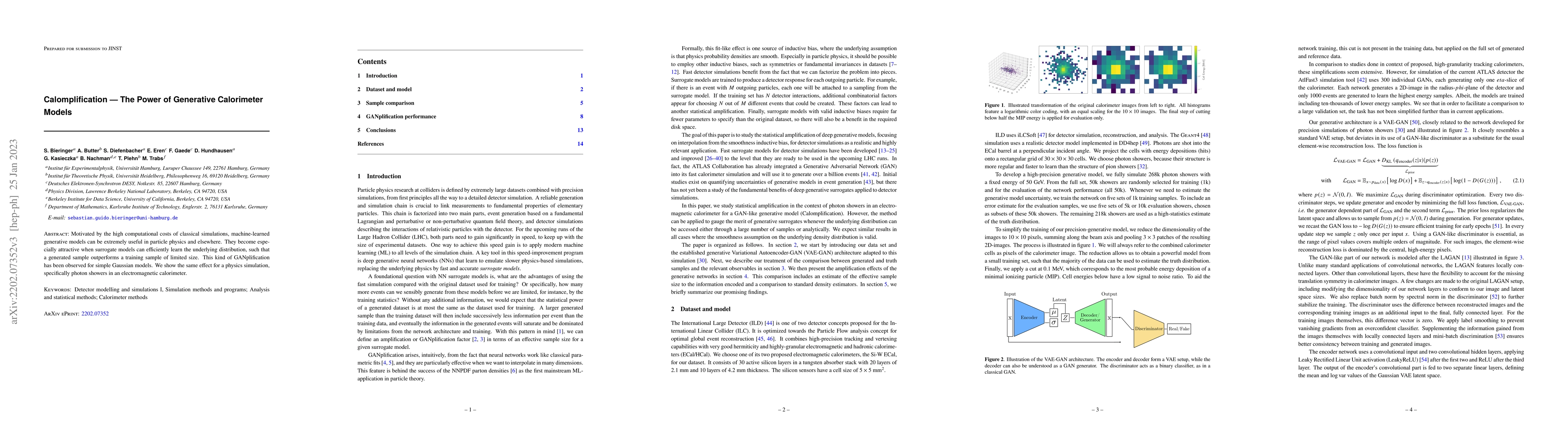 Thumbnail for Calomplification -- The Power of Generative Calorimeter Models