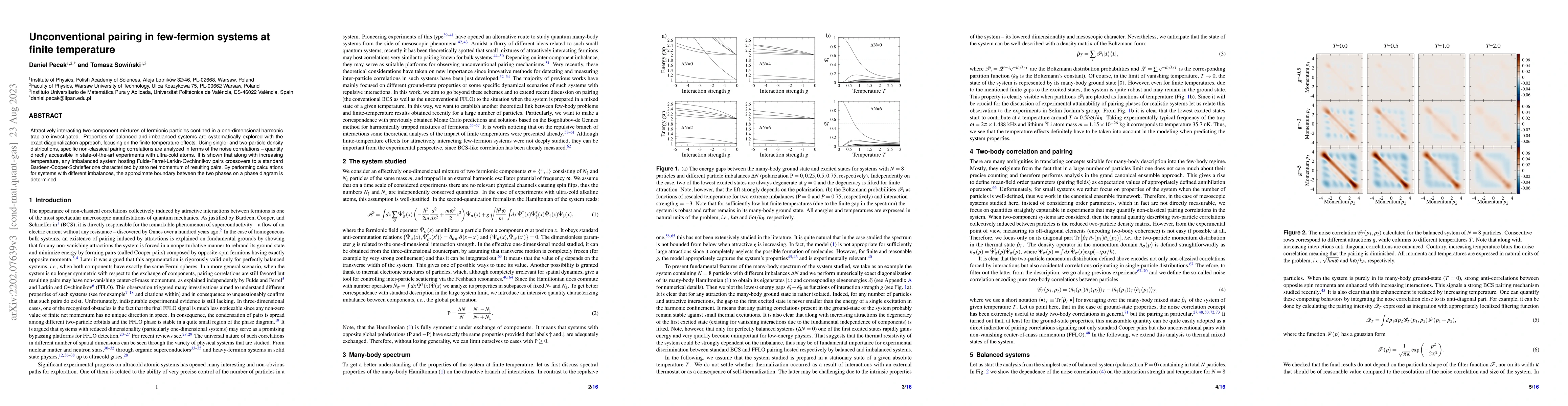Thumbnail for Unconventional pairing in few-fermion systems at finite temperature