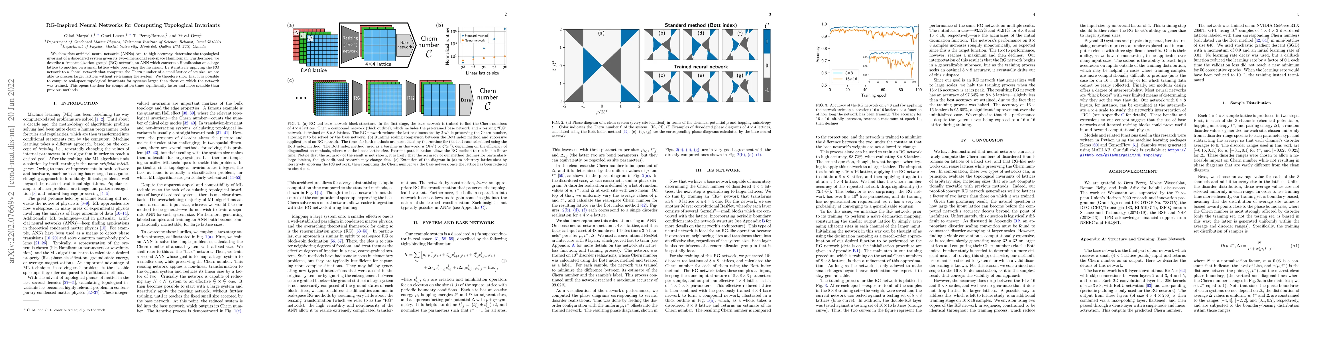 Thumbnail for Renormalization-group-inspired neural networks for computing topological
  invariants