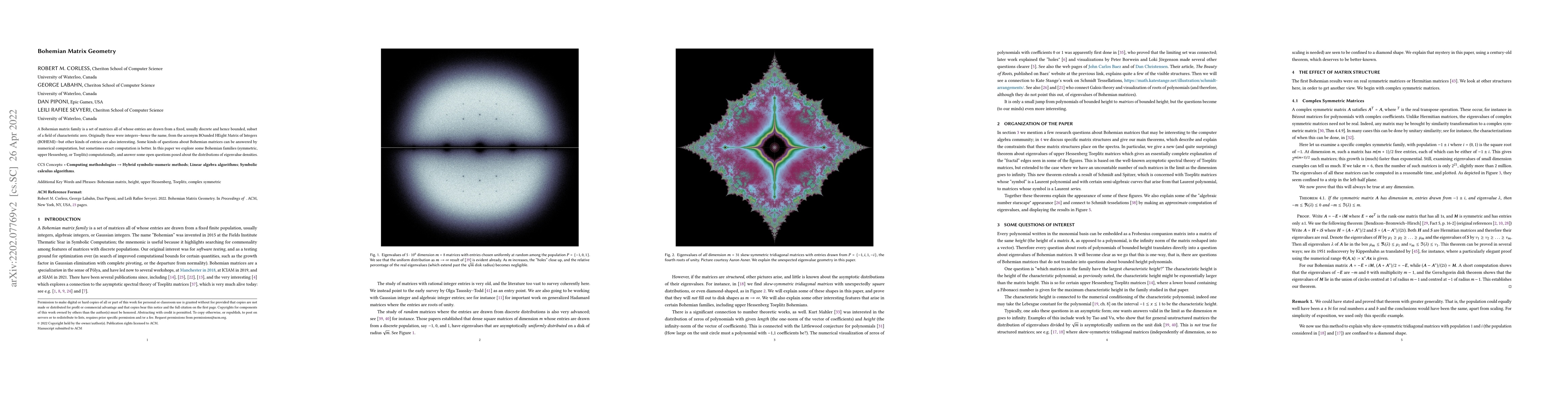 Thumbnail for Bohemian Matrix Geometry