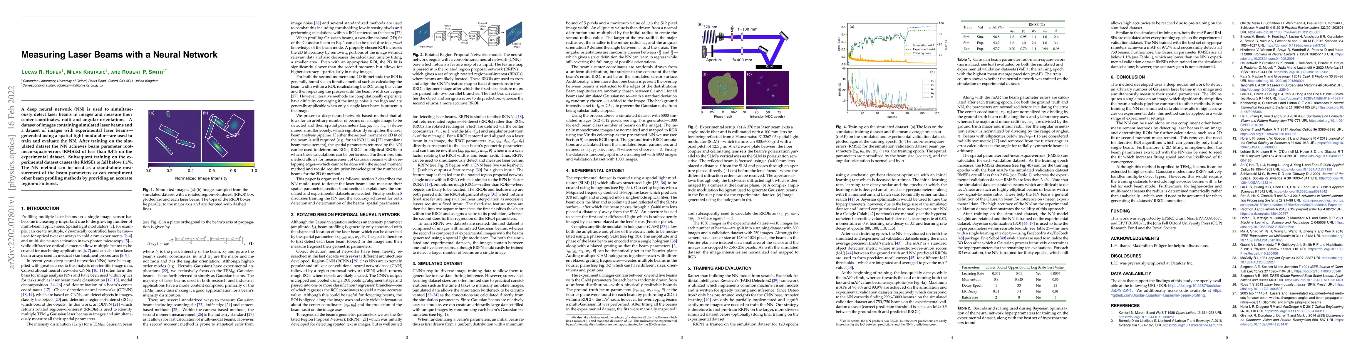 Thumbnail for Measuring Laser Beams with a Neural Network