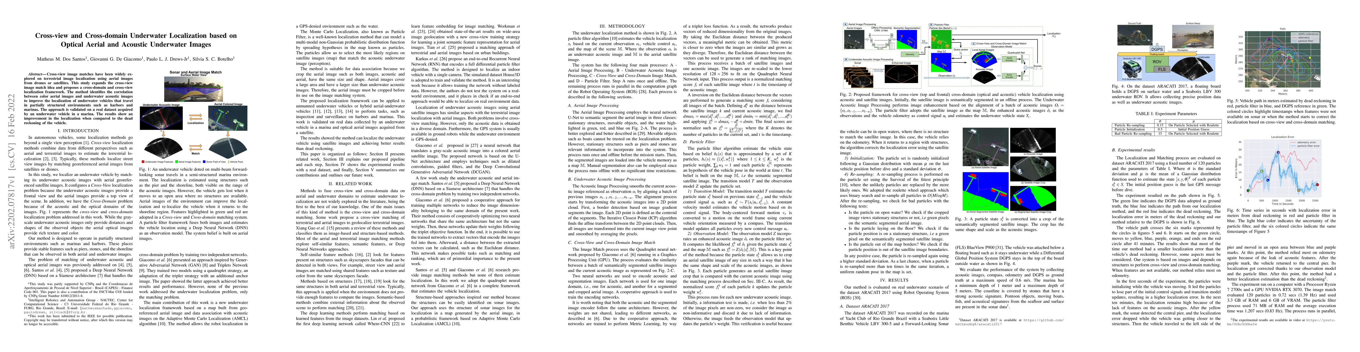 Thumbnail for Cross-view and Cross-domain Underwater Localization based on Optical
  Aerial and Acoustic Underwater Images