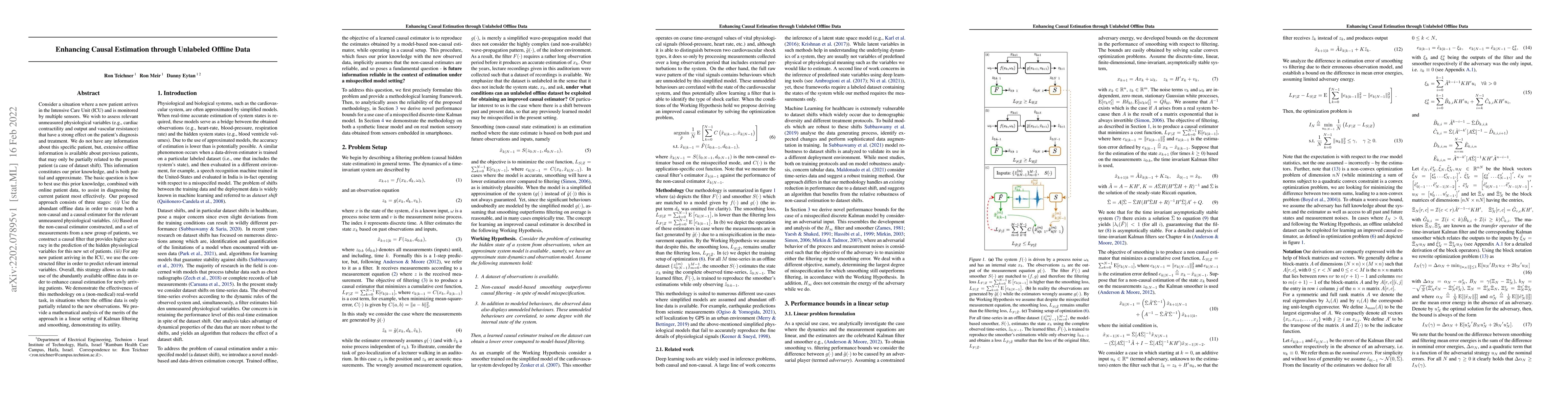 Thumbnail for Enhancing Causal Estimation through Unlabeled Offline Data