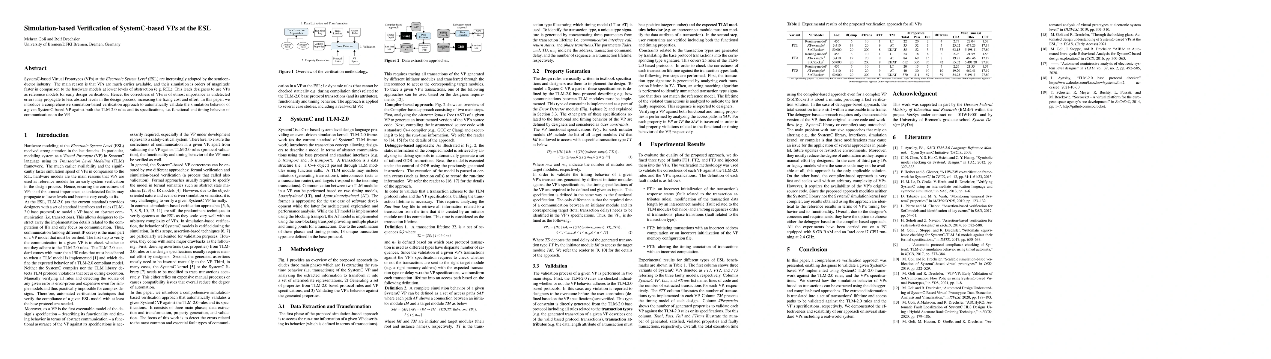 Thumbnail for Simulation-based Verification of SystemC-based VPs at the ESL
