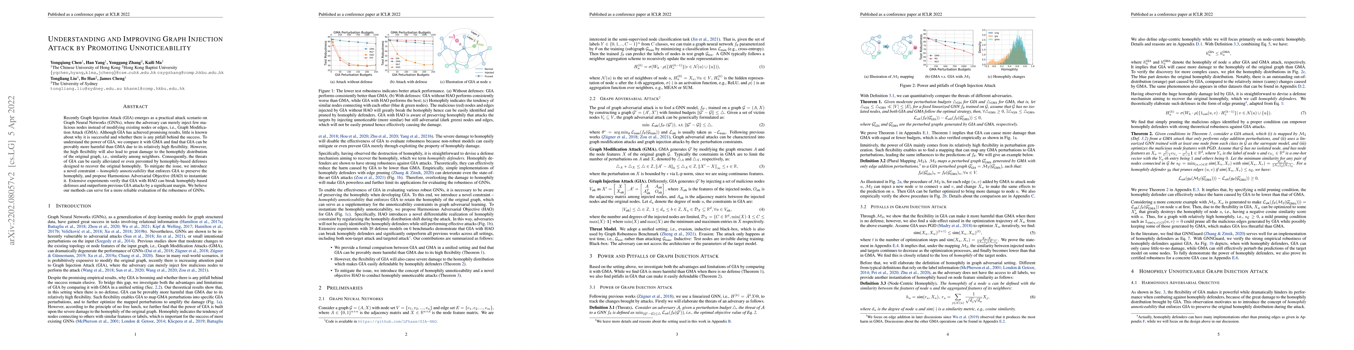 Thumbnail for Understanding and Improving Graph Injection Attack by Promoting
  Unnoticeability