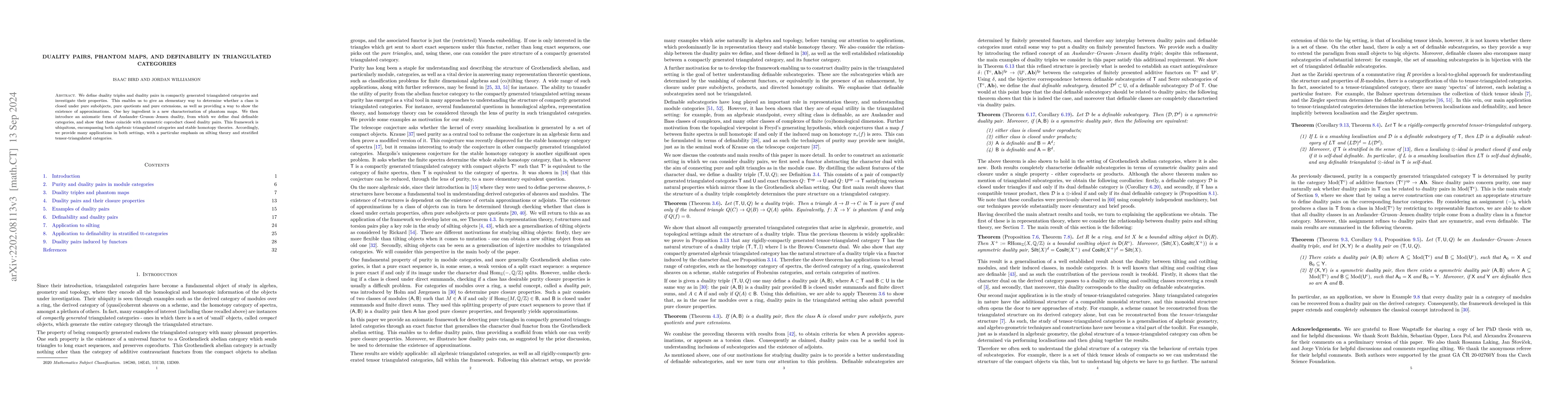 Thumbnail for Duality pairs, phantom maps, and definability in triangulated categories