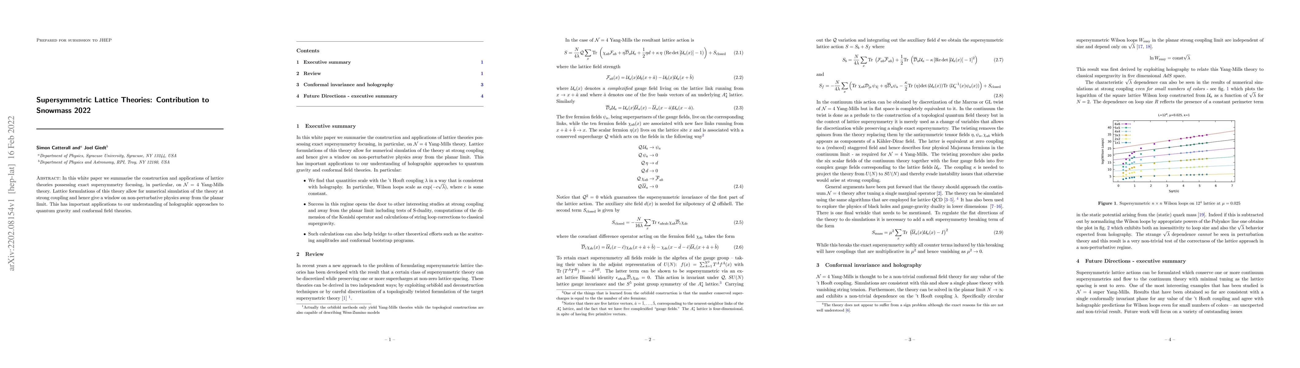 Thumbnail for Supersymmetric Lattice Theories: Contribution to Snowmass 2022