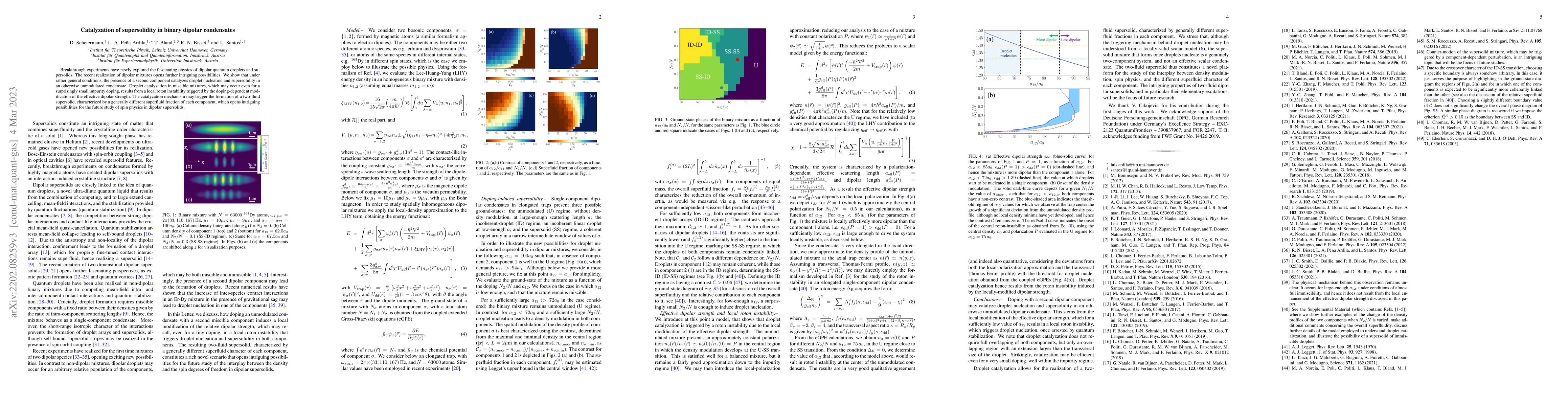 Thumbnail for Catalyzation of supersolidity in binary dipolar condensates