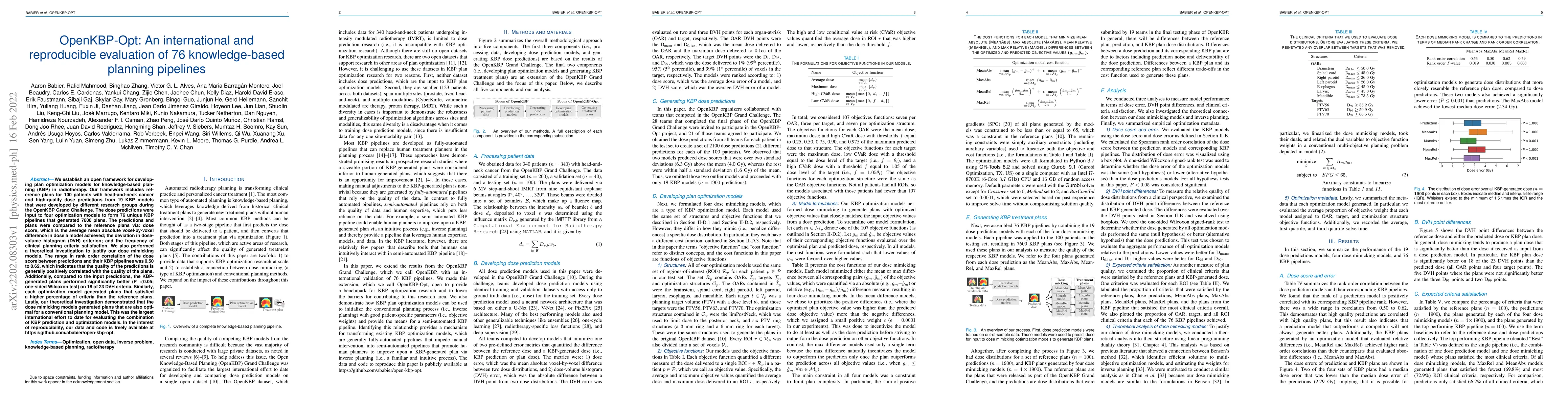 Thumbnail for OpenKBP-Opt: An international and reproducible evaluation of 76
  knowledge-based planning pipelines