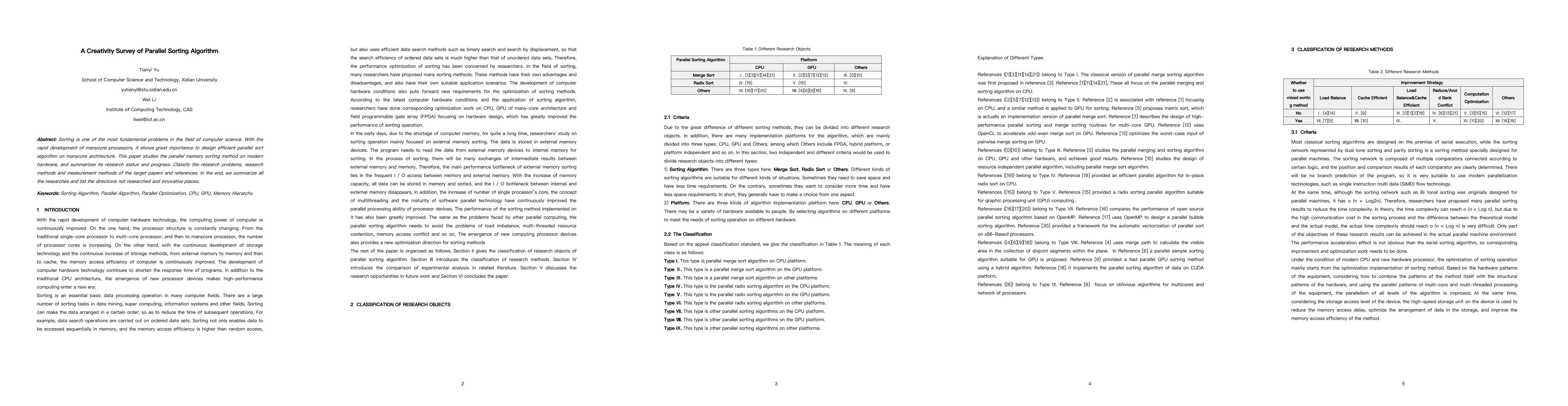Thumbnail for A Creativity Survey of Parallel Sorting Algorithm