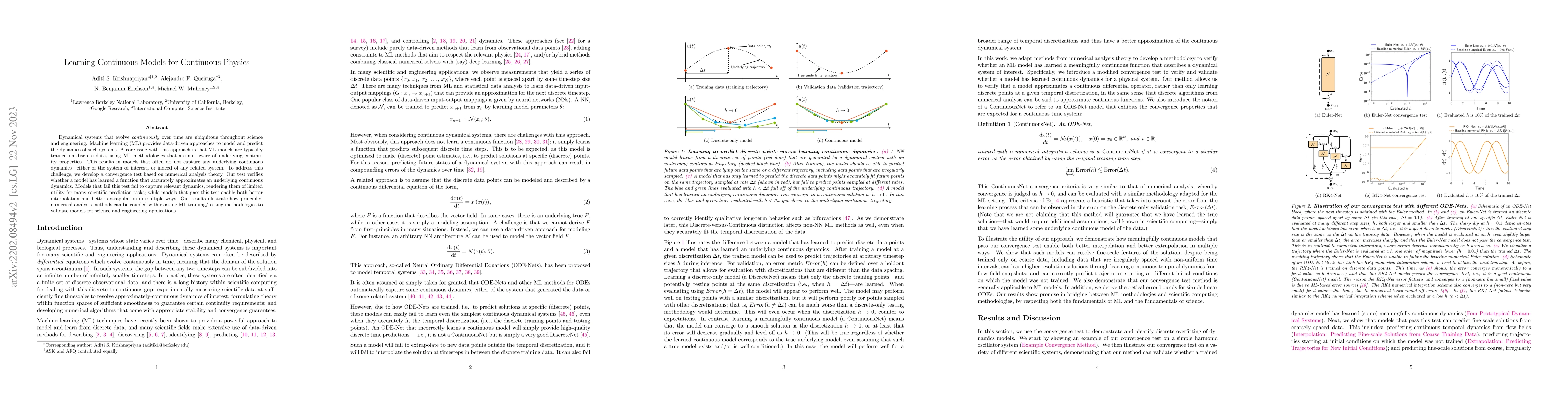 Thumbnail for Learning continuous models for continuous physics