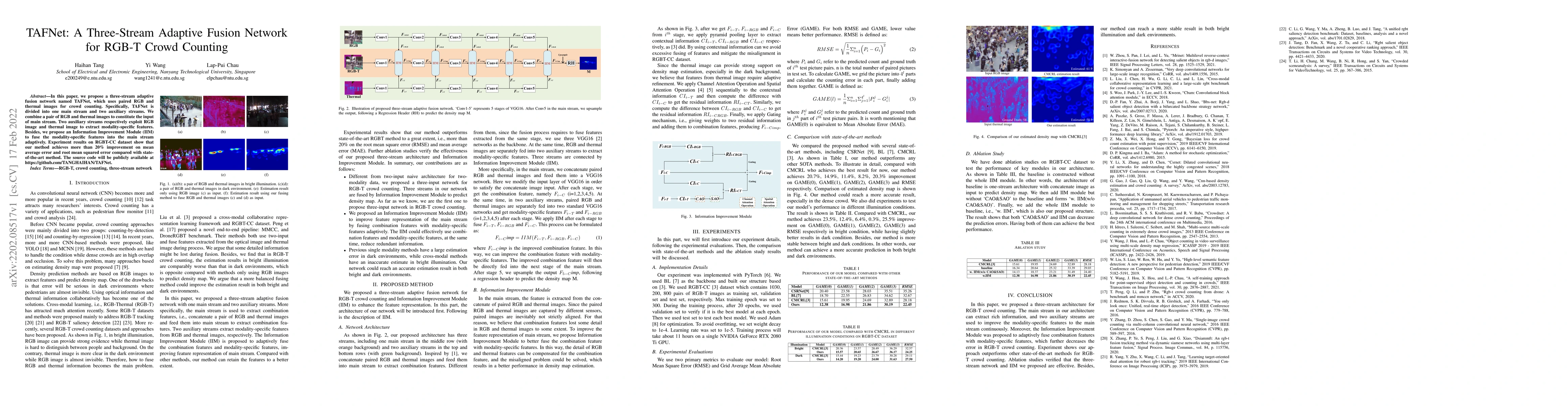 Thumbnail for TAFNet: A Three-Stream Adaptive Fusion Network for RGB-T Crowd Counting