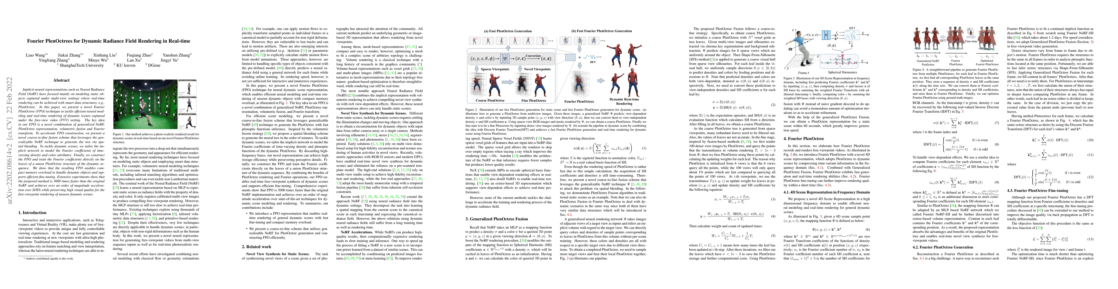 Thumbnail for Fourier PlenOctrees for Dynamic Radiance Field Rendering in Real-time