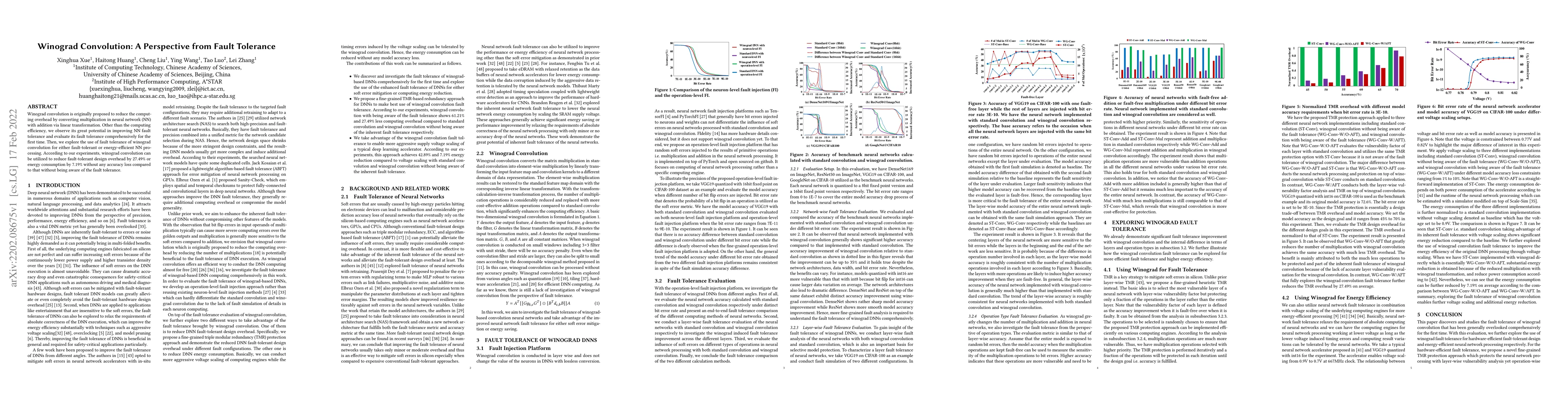 Thumbnail for Winograd Convolution: A Perspective from Fault Tolerance
