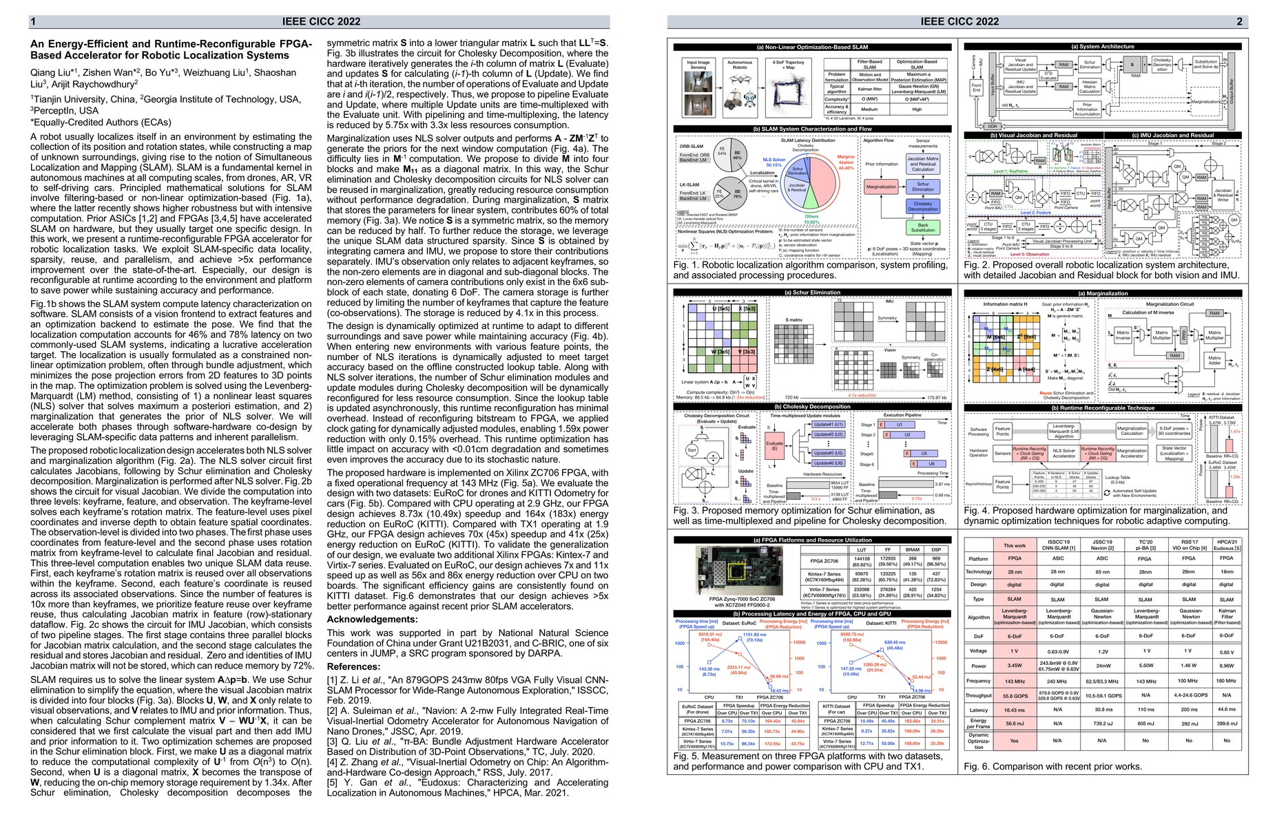 Thumbnail for An Energy-Efficient and Runtime-Reconfigurable FPGA-Based Accelerator
  for Robotic Localization Systems