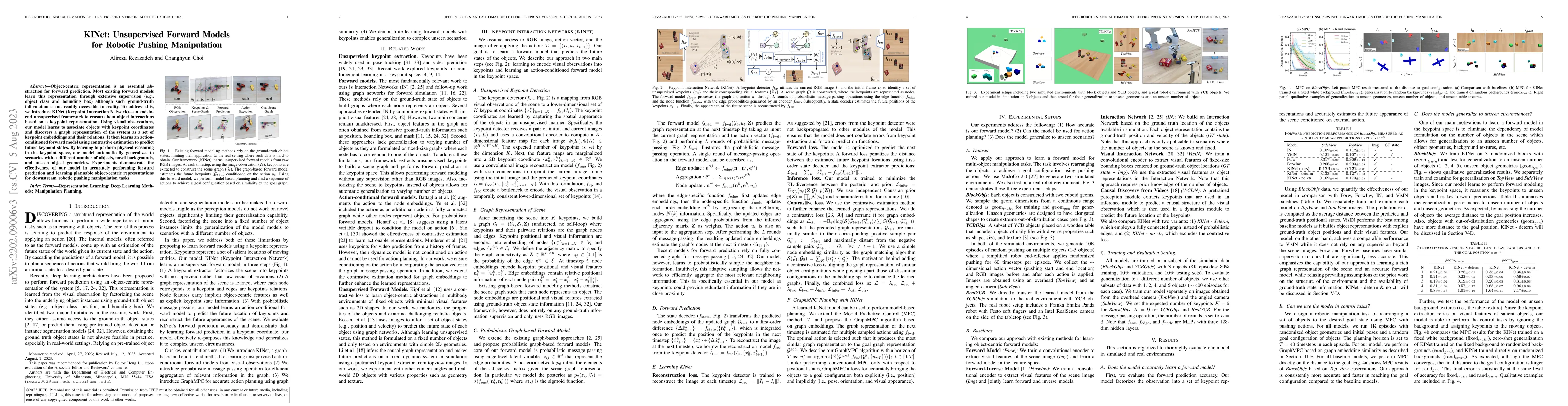 Thumbnail for KINet: Unsupervised Forward Models for Robotic Pushing Manipulation