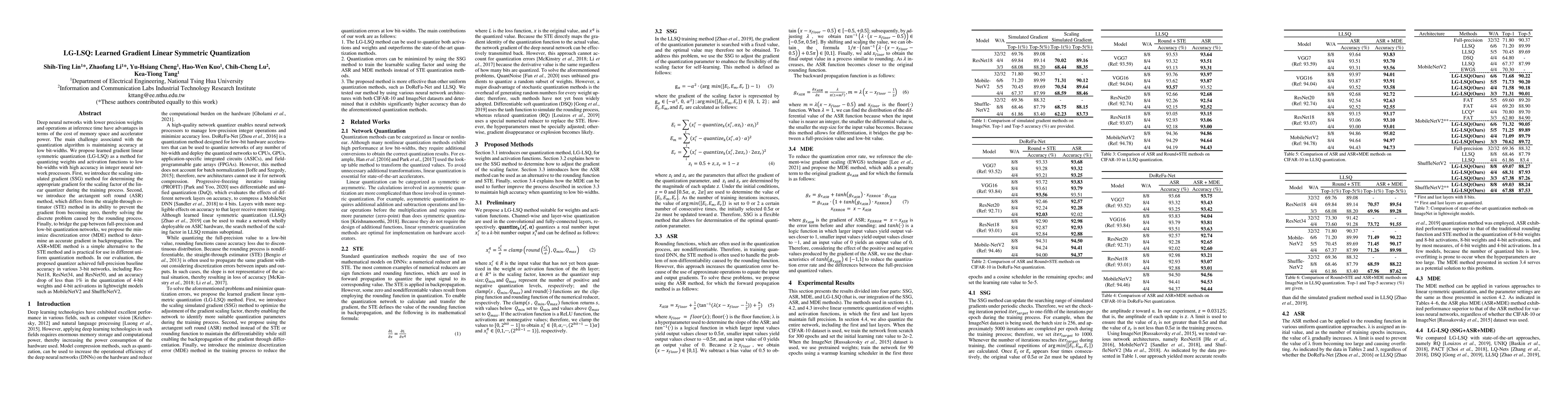 Thumbnail for LG-LSQ: Learned Gradient Linear Symmetric Quantization