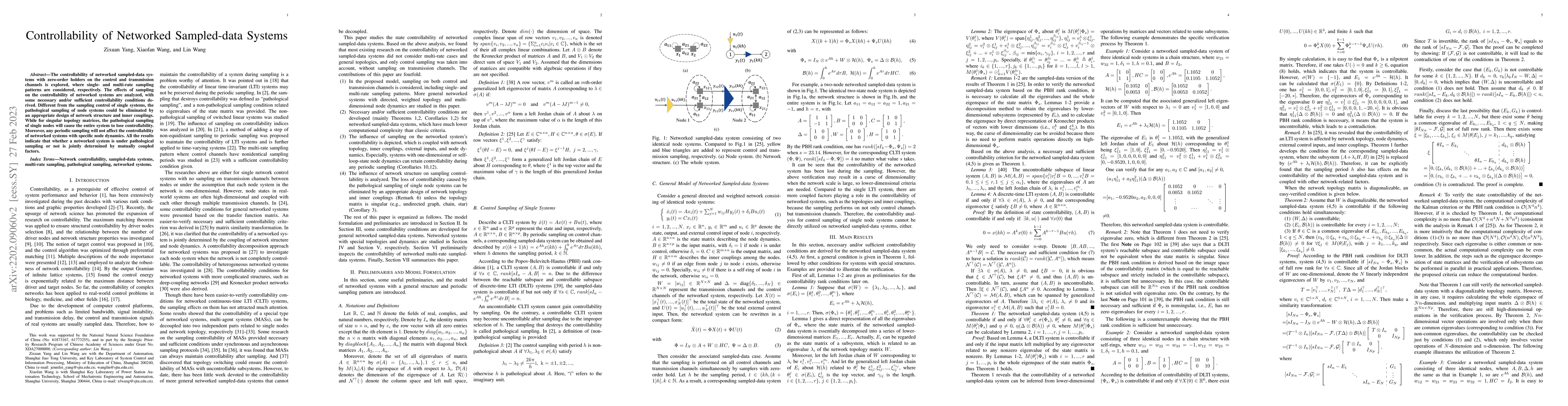 Thumbnail for Controllability of Networked Sampled-data Systems