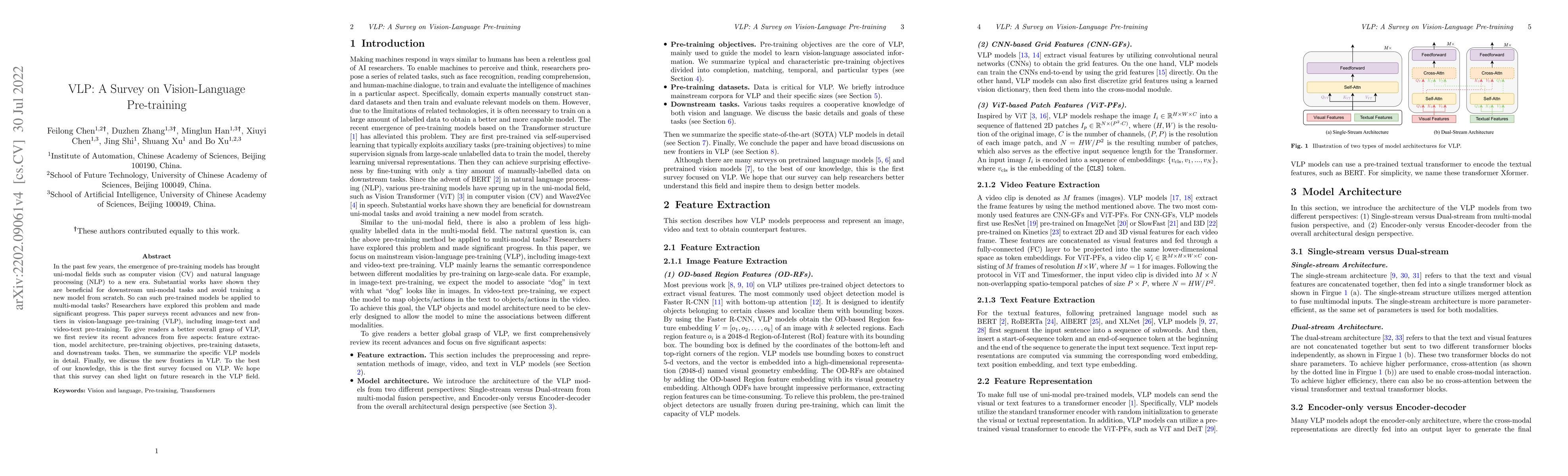 Thumbnail for VLP: A Survey on Vision-Language Pre-training