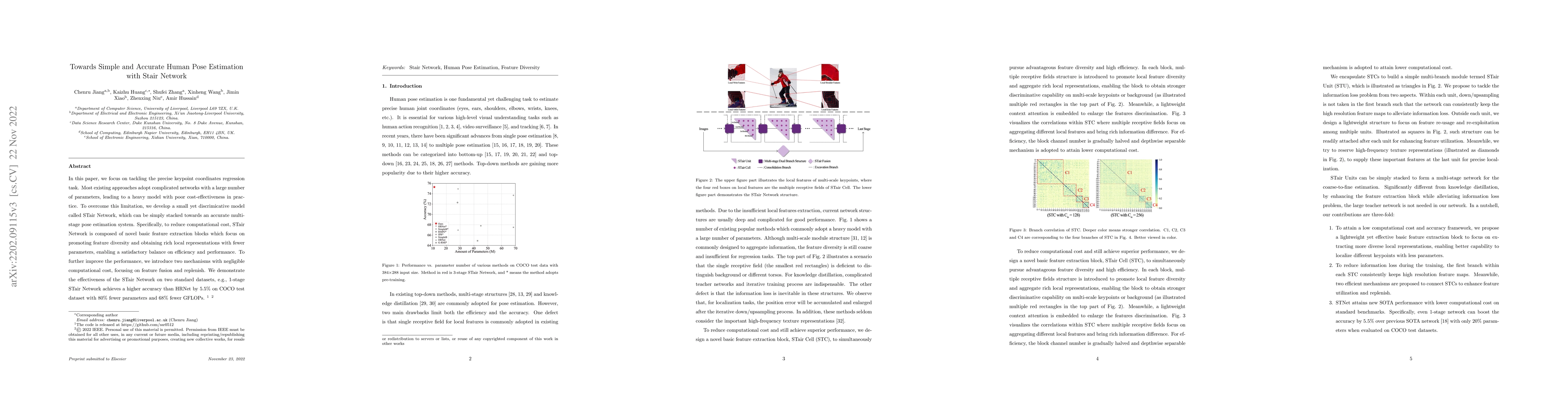 Thumbnail for Towards Simple and Accurate Human Pose Estimation with Stair Network