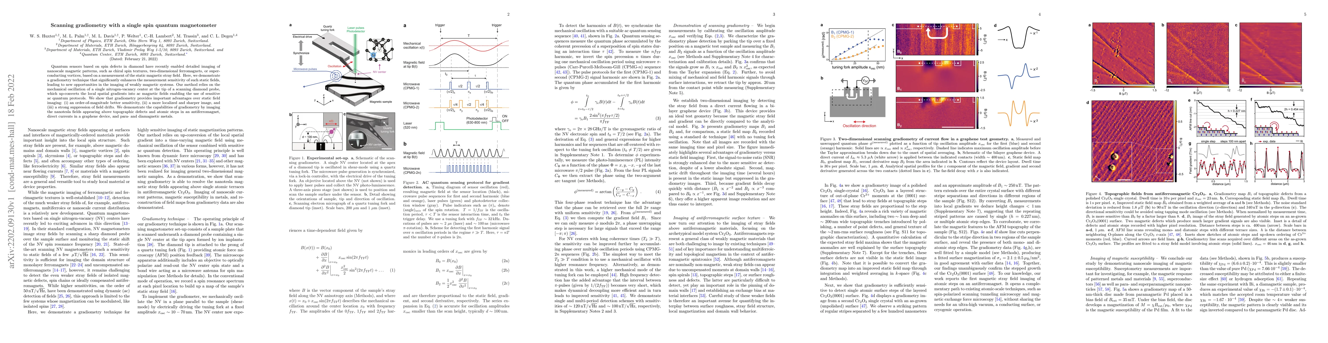 Thumbnail for Scanning gradiometry with a single spin quantum magnetometer