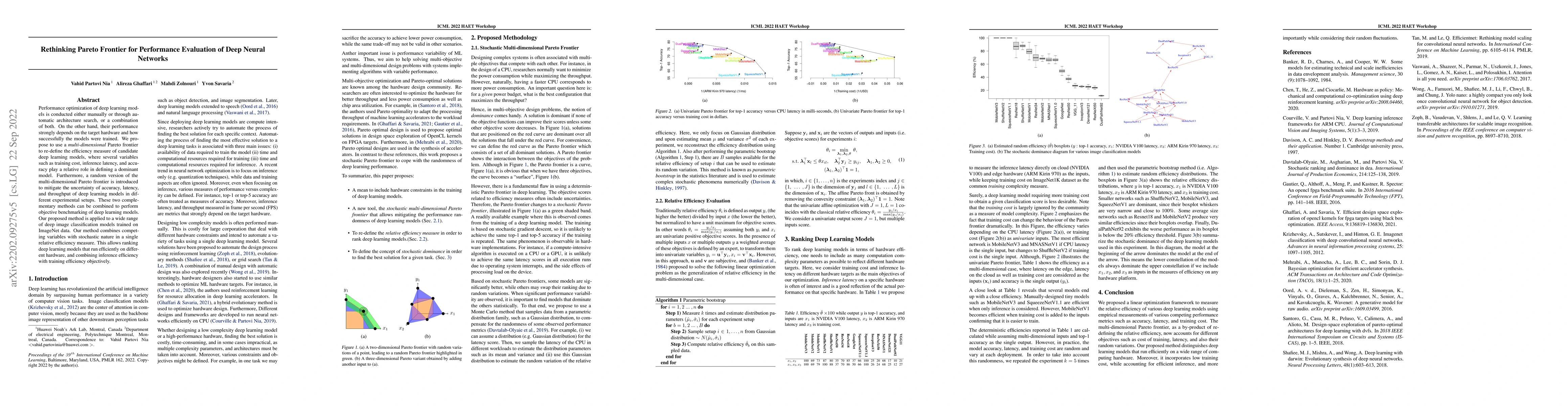 Thumbnail for Rethinking Pareto Frontier for Performance Evaluation of Deep Neural
  Networks