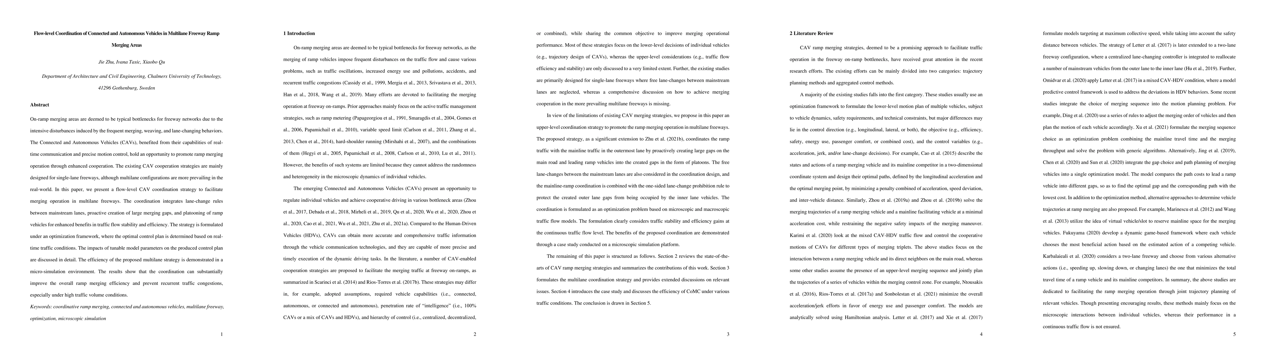 Thumbnail for Flow-level Coordination of Connected and Autonomous Vehicles in
  Multilane Freeway Ramp Merging Areas