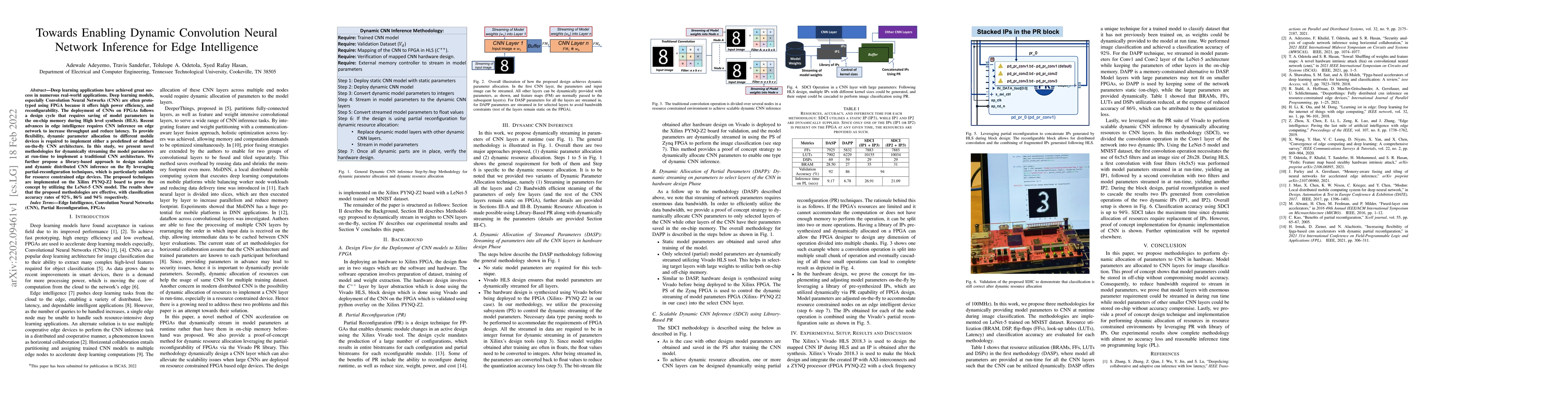 Thumbnail for Towards Enabling Dynamic Convolution Neural Network Inference for Edge
  Intelligence
