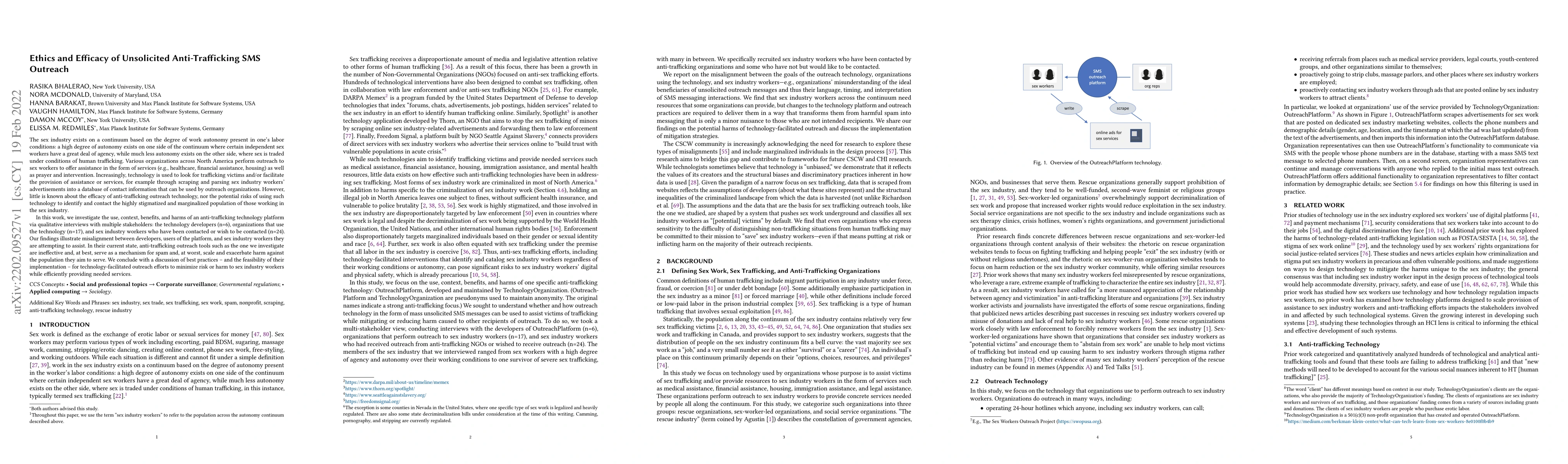 Thumbnail for Ethics and Efficacy of Unsolicited Anti-Trafficking SMS Outreach