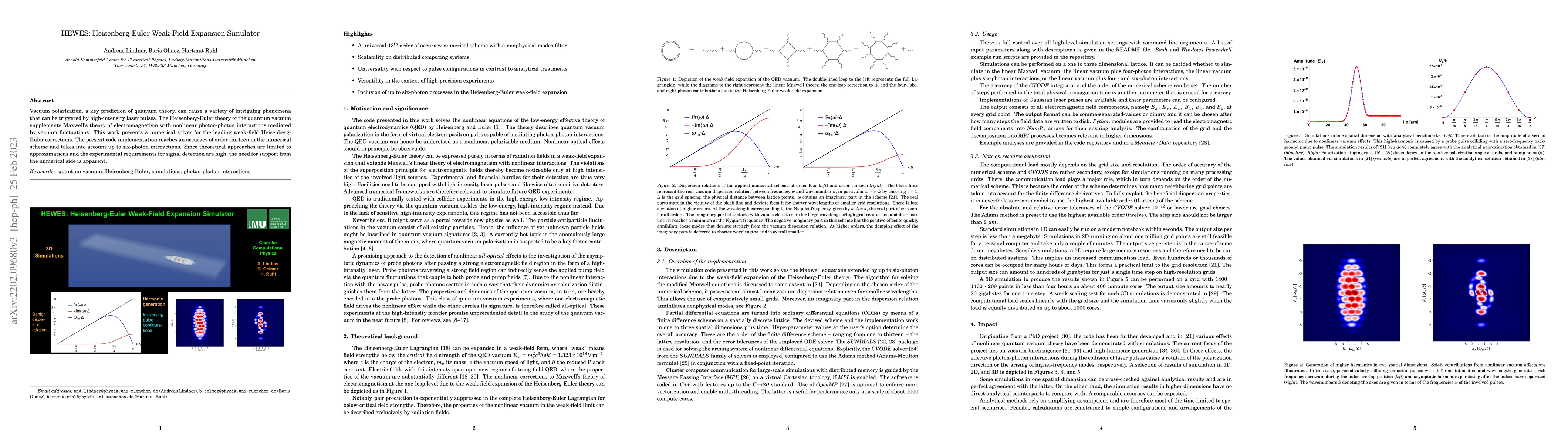 Thumbnail for HEWES: Heisenberg-Euler Weak-Field Expansion Simulator