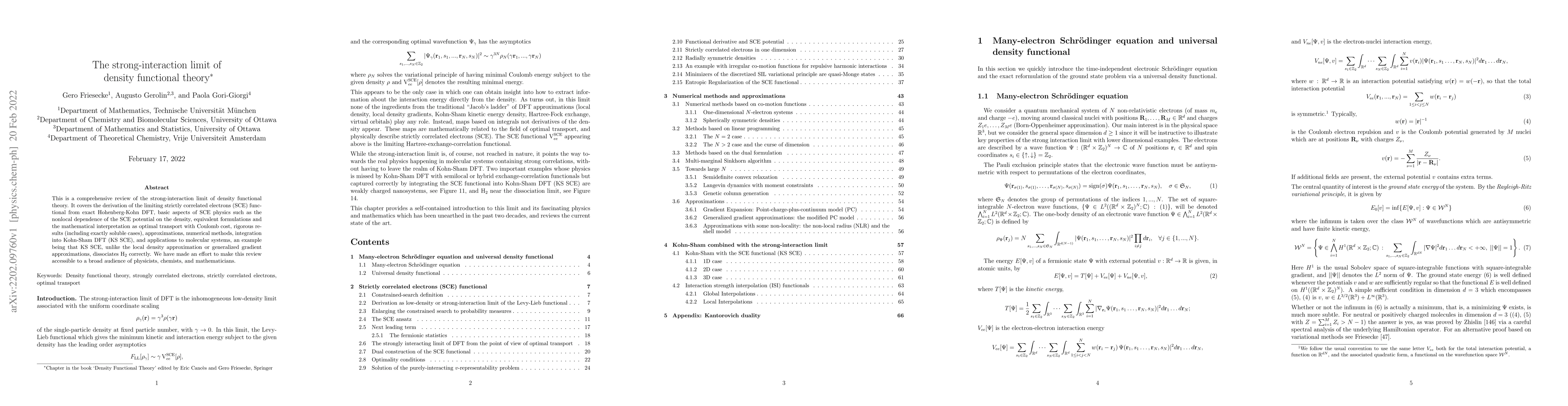 Thumbnail for The strong-interaction limit of density functional theory