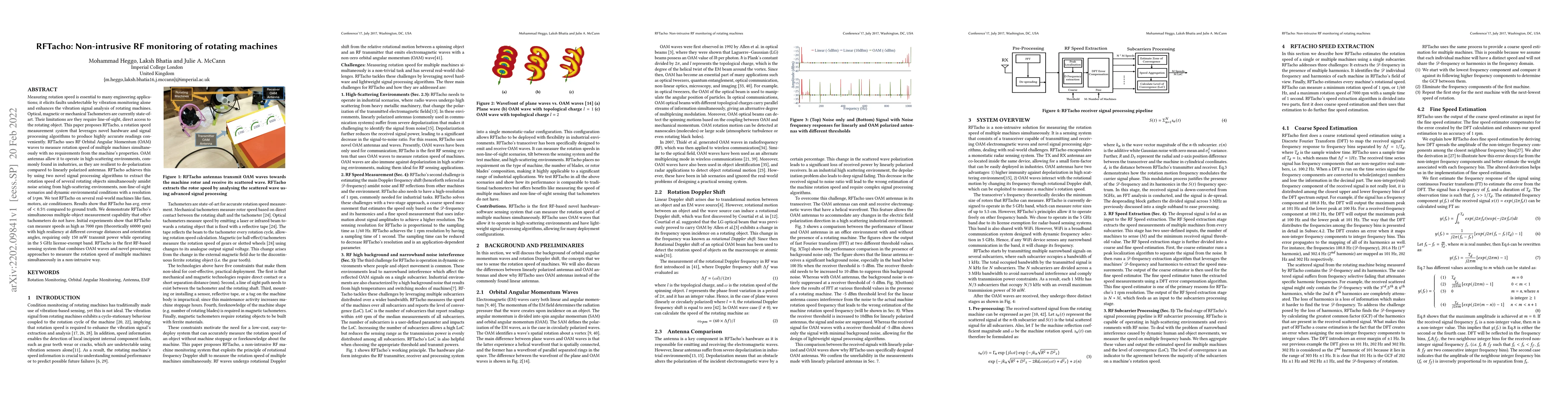 Thumbnail for RFTacho: Non-intrusive RF monitoring of rotating machines