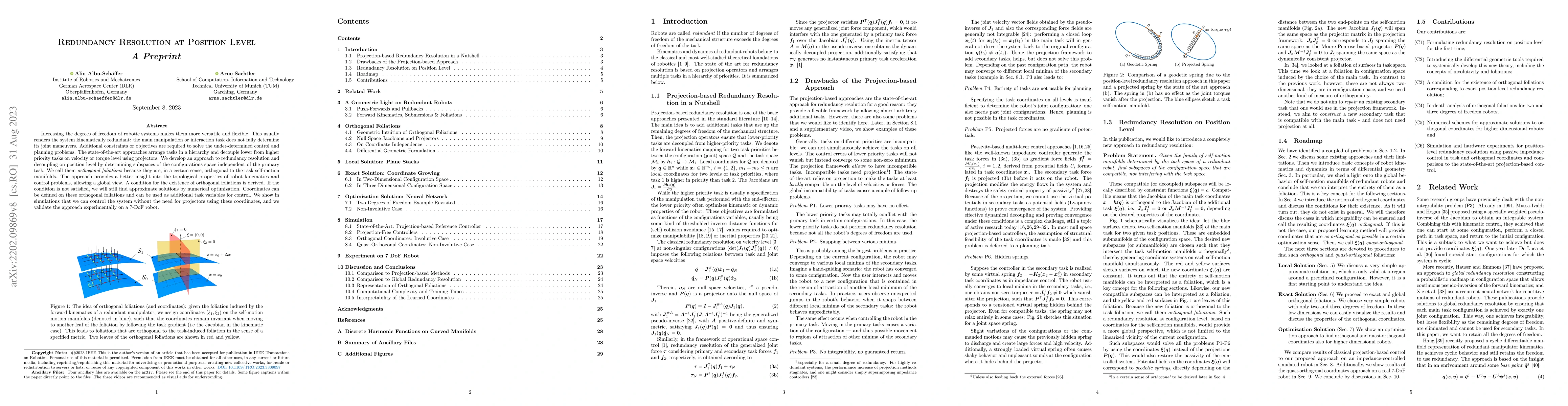 Thumbnail for Redundancy Resolution at Position Level