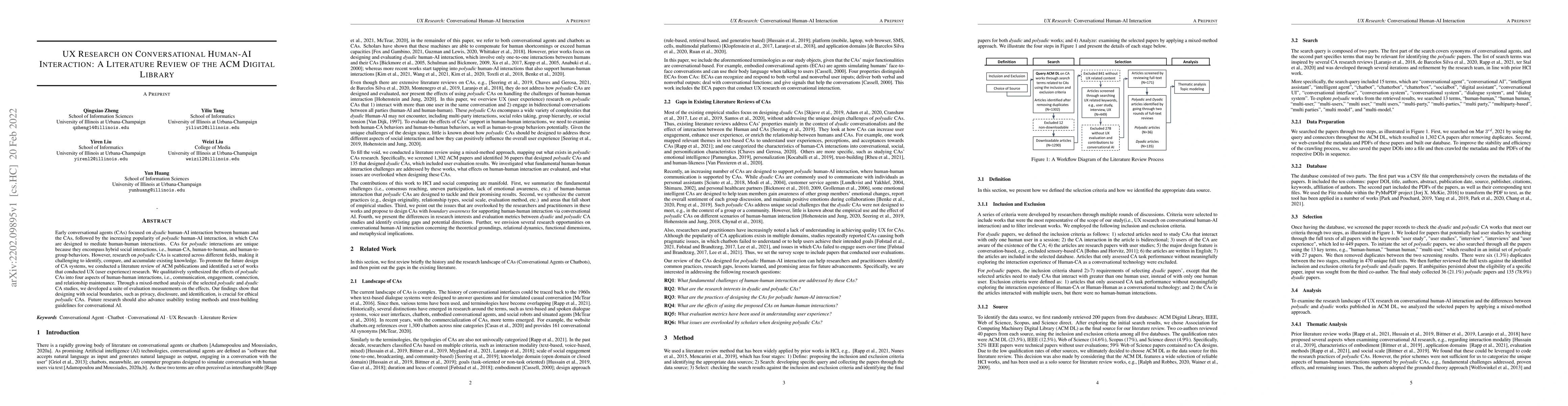 Thumbnail for UX Research on Conversational Human-AI Interaction: A Literature Review
  of the ACM Digital Library