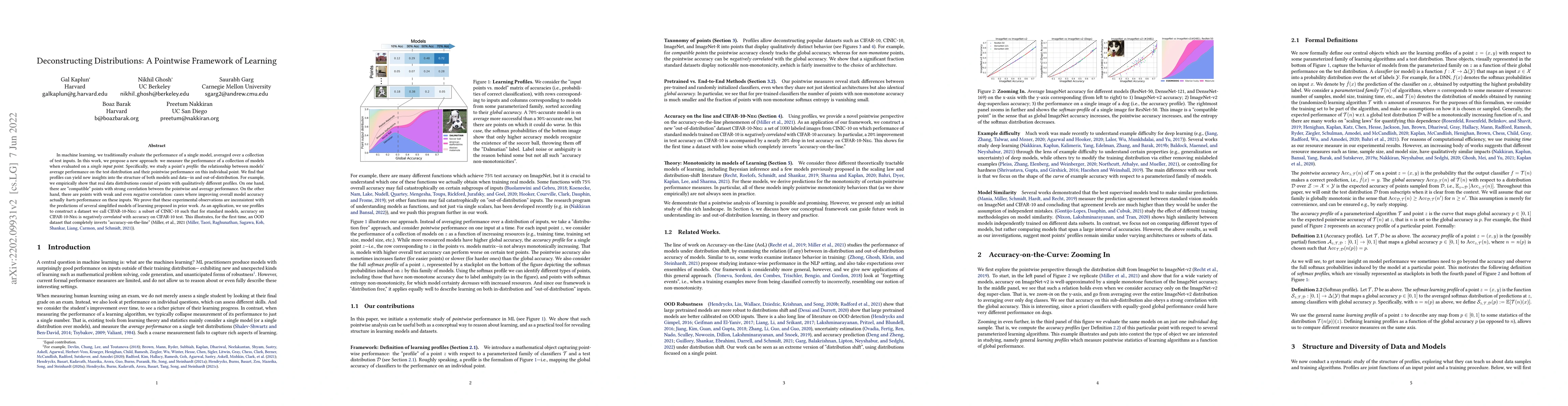 Thumbnail for Deconstructing Distributions: A Pointwise Framework of Learning