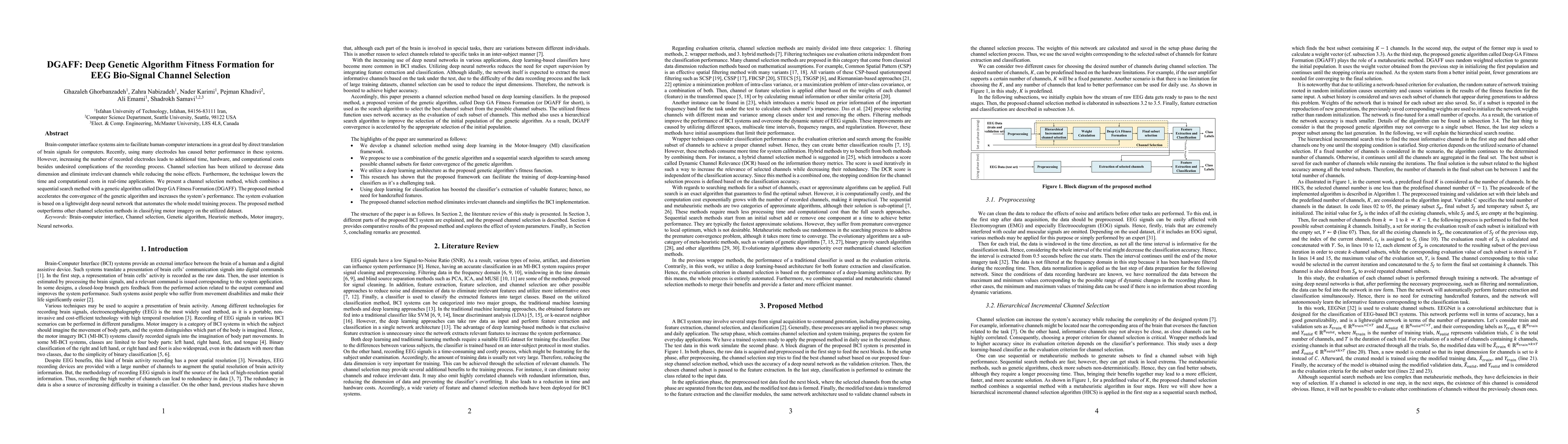 Thumbnail for DGAFF: Deep Genetic Algorithm Fitness Formation for EEG Bio-Signal
  Channel Selection