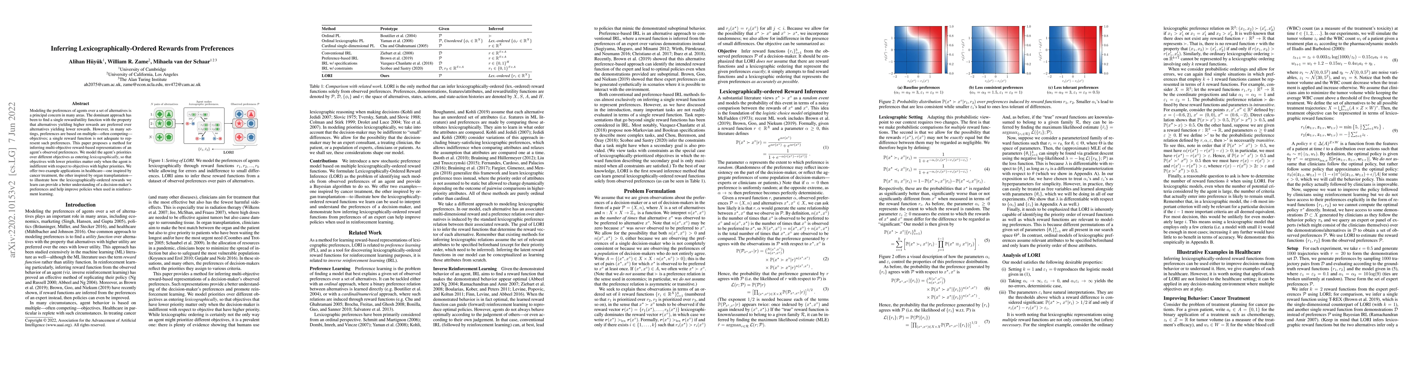 Thumbnail for Inferring Lexicographically-Ordered Rewards from Preferences