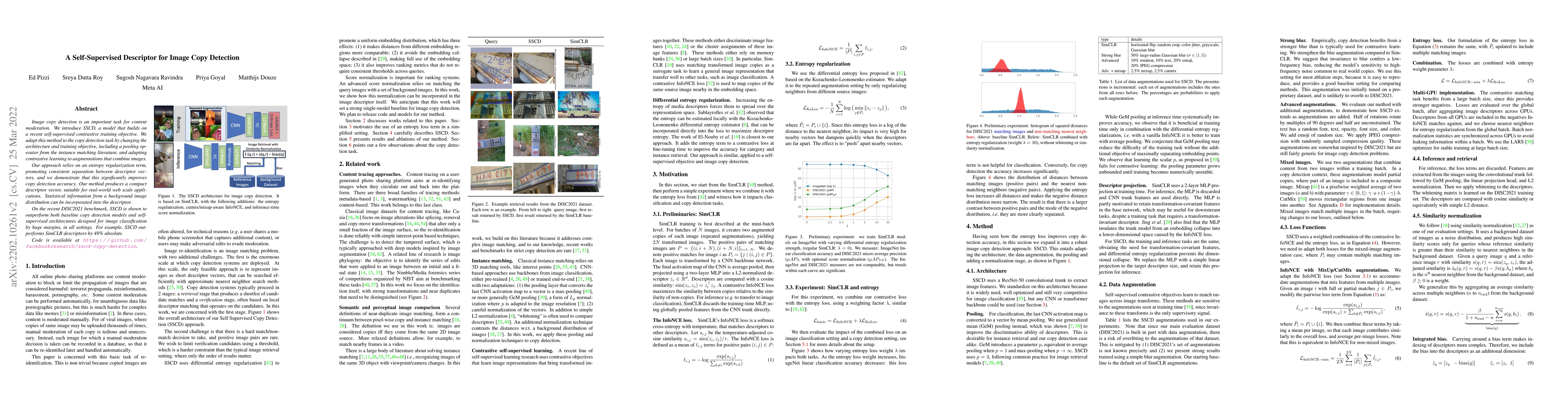 Thumbnail for A Self-Supervised Descriptor for Image Copy Detection