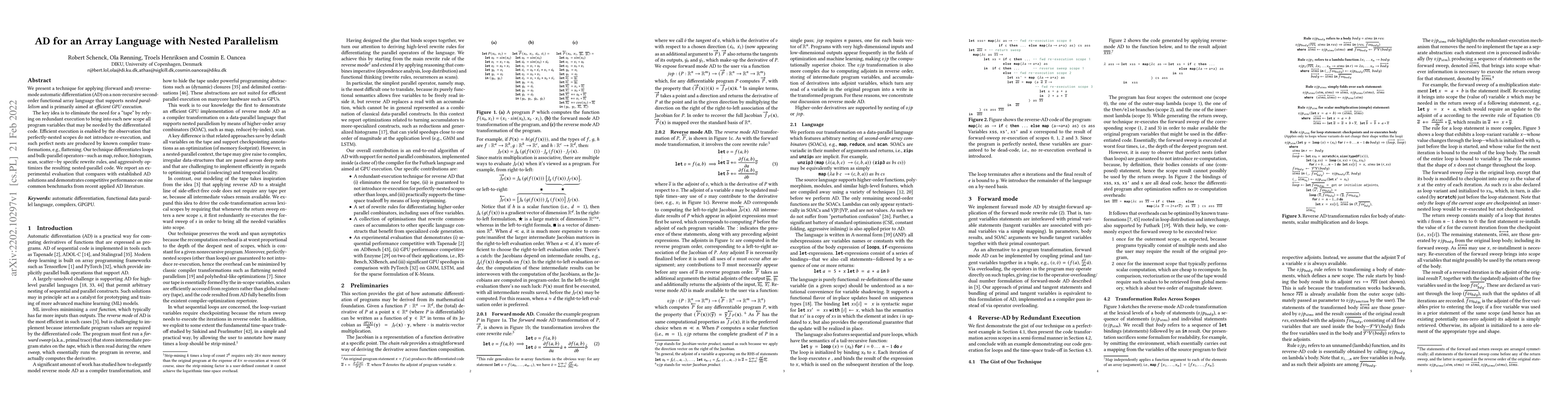 Thumbnail for AD for an Array Language with Nested Parallelism