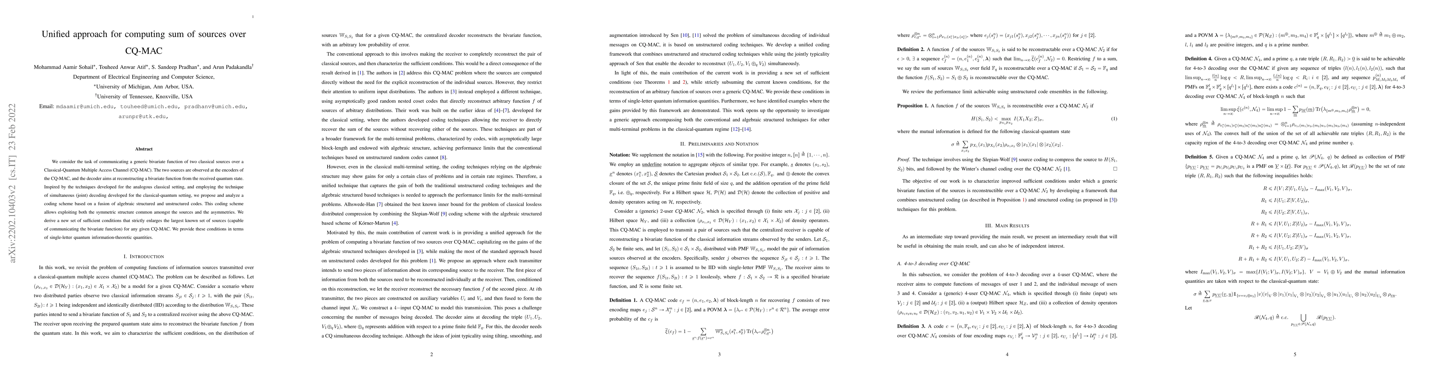 Thumbnail for Unified approach for computing sum of sources over CQ-MAC