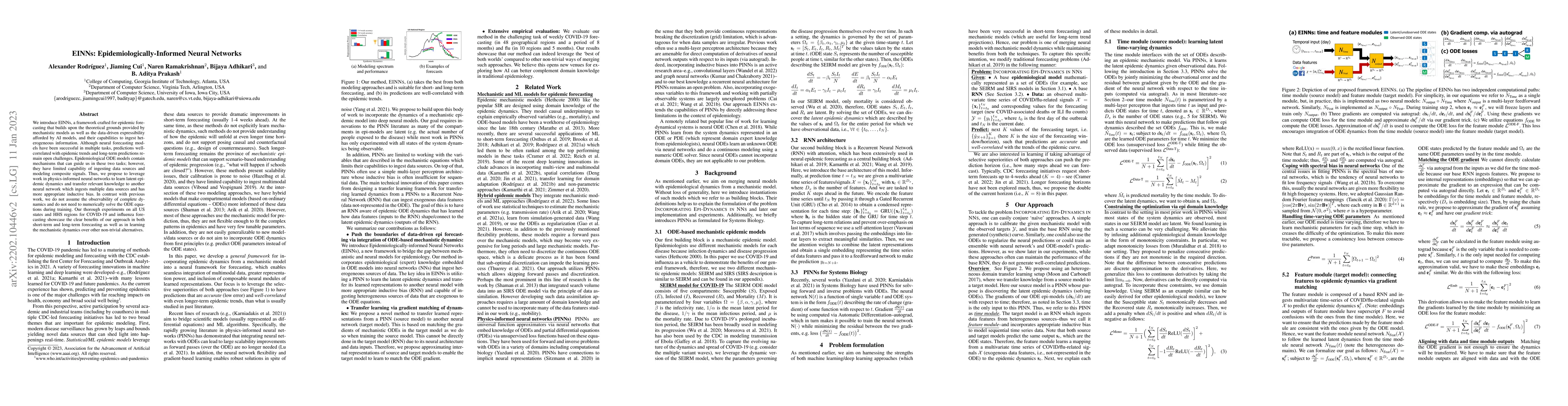 Thumbnail for EINNs: Epidemiologically-informed Neural Networks
