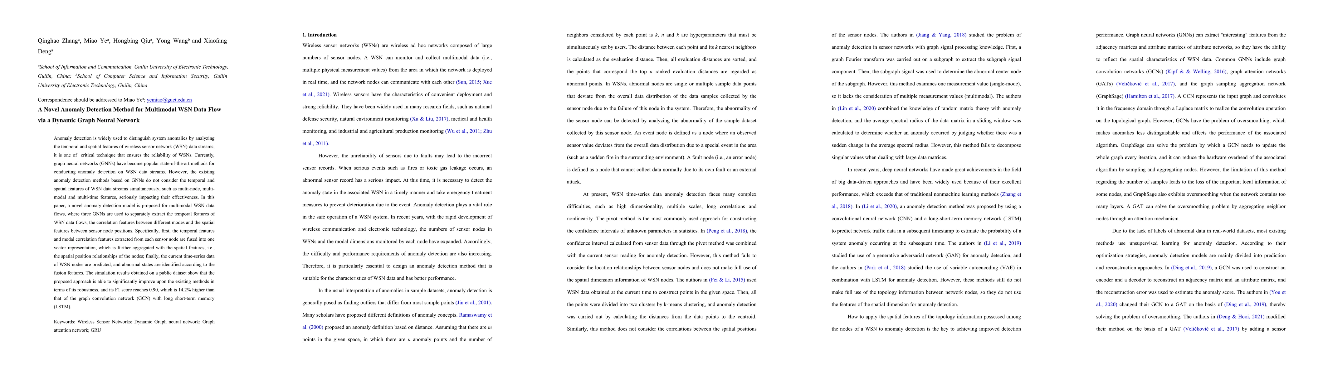 Thumbnail for A Novel Anomaly Detection Method for Multimodal WSN Data Flow via a
  Dynamic Graph Neural Network