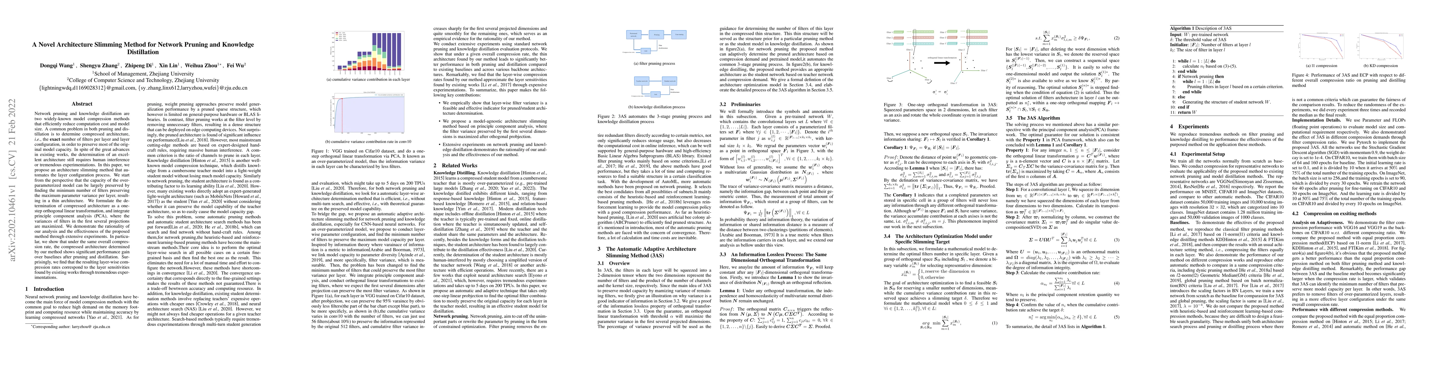 Thumbnail for A Novel Architecture Slimming Method for Network Pruning and Knowledge
  Distillation