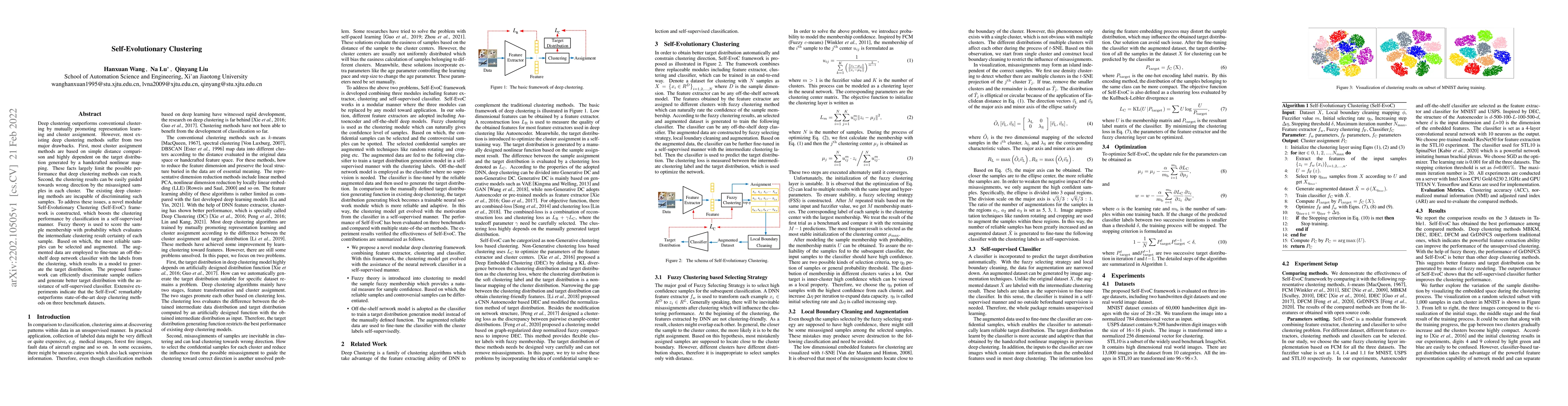 Thumbnail for Self-Evolutionary Clustering