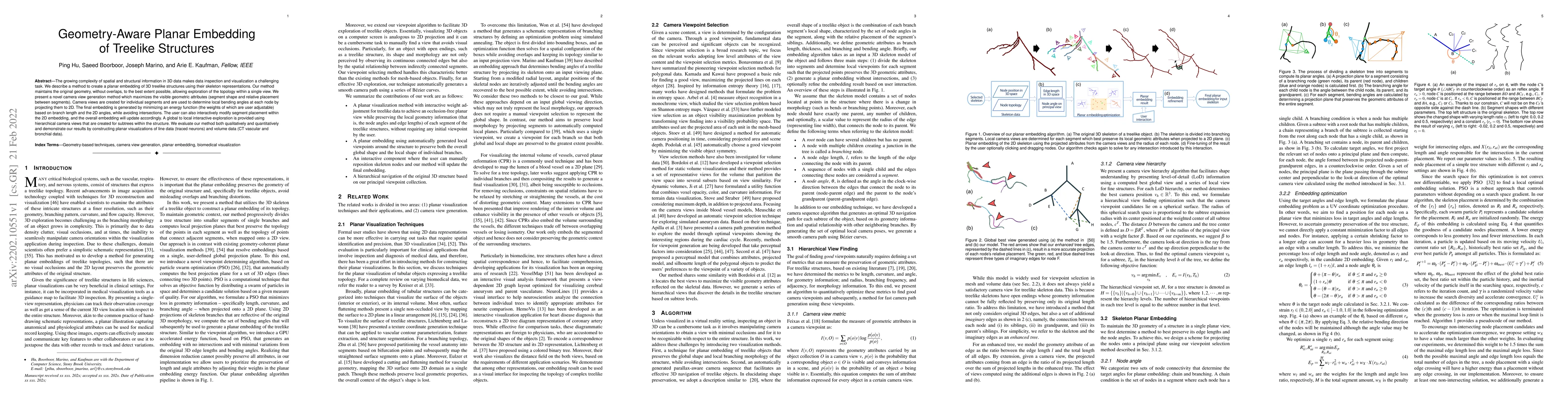 Thumbnail for Geometry-Aware Planar Embedding of Treelike Structures