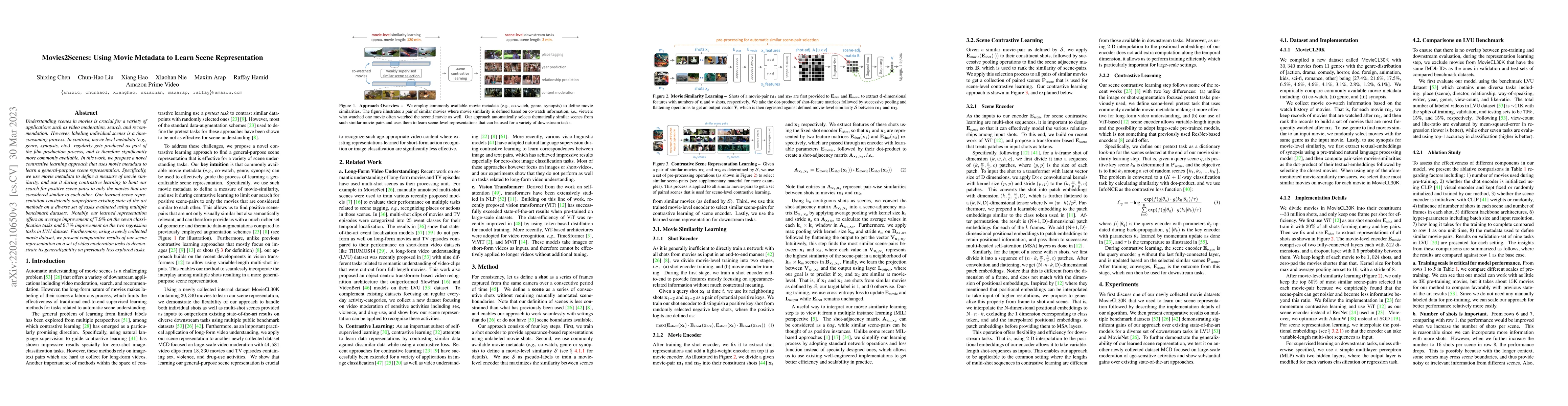 Thumbnail for Movies2Scenes: Using Movie Metadata to Learn Scene Representation