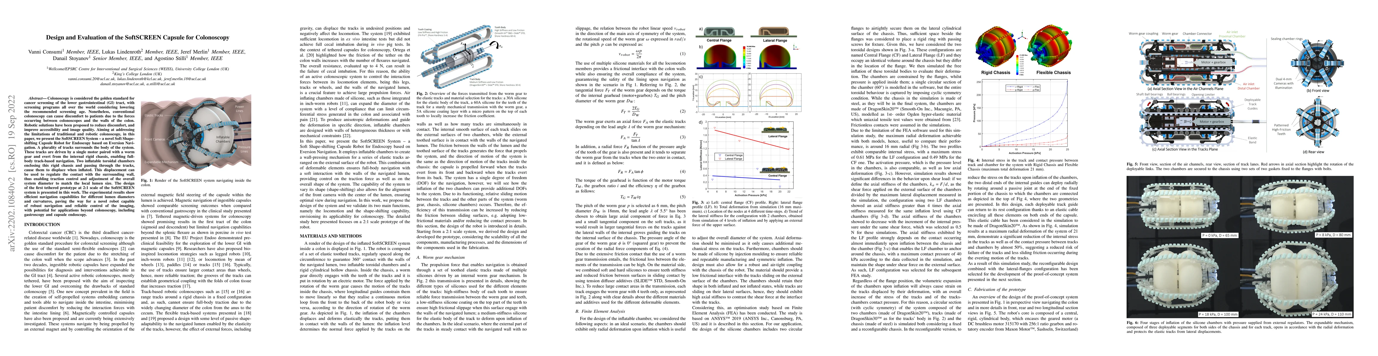 Thumbnail for Design and Evaluation of the SoftSCREEN Capsule for Colonoscopy