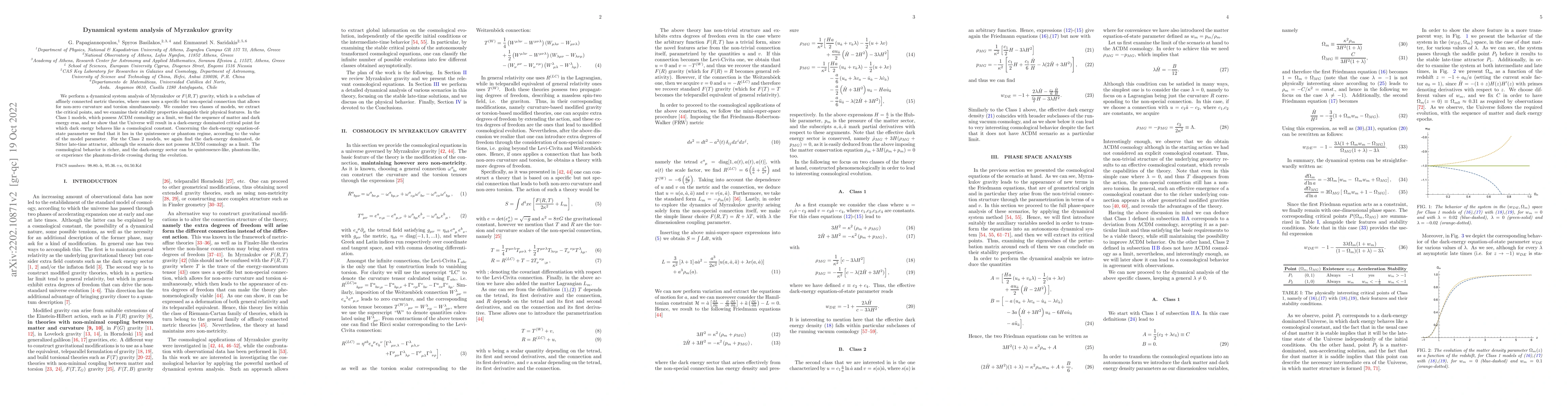 Thumbnail for Dynamical system analysis of Myrzakulov gravity